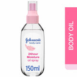 GETIT.QA- Qatar’s Best Online Shopping Website offers JOHNSON'S OIL SPRAY 24 HOUR MOISTURE 150 ML at the lowest price in Qatar. Free Shipping & COD Available!