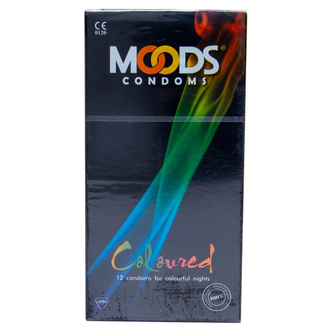 GETIT.QA- Qatar’s Best Online Shopping Website offers MOODS COLOURED CONDOMS 12'S at the lowest price in Qatar. Free Shipping & COD Available!