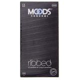 GETIT.QA- Qatar’s Best Online Shopping Website offers MOODS RIBBED CONDOMS 12 PCS at the lowest price in Qatar. Free Shipping & COD Available!