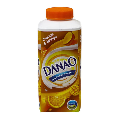 GETIT.QA- Qatar’s Best Online Shopping Website offers DANAO NO ADDED SUGAR ORANGE & MANGO JUICE DRINK WITH MILK 180 ML at the lowest price in Qatar. Free Shipping & COD Available!