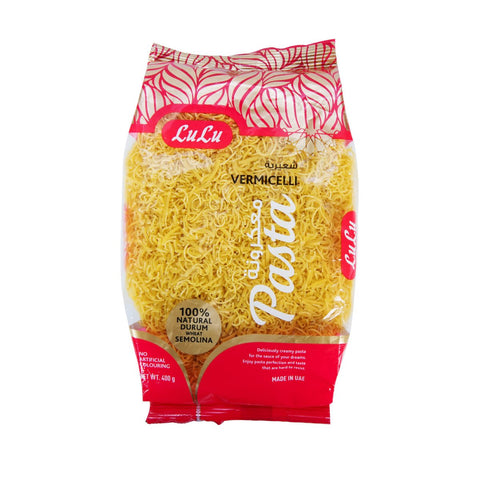 GETIT.QA- Qatar’s Best Online Shopping Website offers LULU MACARONI VERMICELLI 400GM at the lowest price in Qatar. Free Shipping & COD Available!