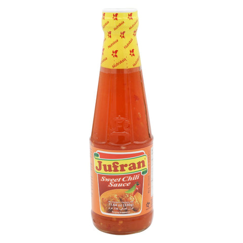 GETIT.QA- Qatar’s Best Online Shopping Website offers JUFRAN SWEET CHILI SAUCE 330GM at the lowest price in Qatar. Free Shipping & COD Available!