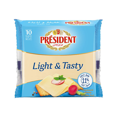 GETIT.QA- Qatar’s Best Online Shopping Website offers PRESIDENT LIGHT PROCESSED CHEESE 10 SLICES 200 G at the lowest price in Qatar. Free Shipping & COD Available!