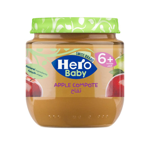 GETIT.QA- Qatar’s Best Online Shopping Website offers HERO BABY APPLE COMPOTE 125 G at the lowest price in Qatar. Free Shipping & COD Available!