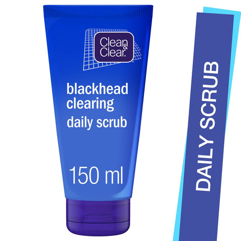 GETIT.QA- Qatar’s Best Online Shopping Website offers CLEAN & CLEAR DAILY SCRUB BLACKHEAD CLEARING 150 ML at the lowest price in Qatar. Free Shipping & COD Available!