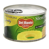 GETIT.QA- Qatar’s Best Online Shopping Website offers DEL MONTE SLICED PINEAPPLE IN SYRUP 235 G at the lowest price in Qatar. Free Shipping & COD Available!