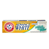 GETIT.QA- Qatar’s Best Online Shopping Website offers ARM & HAMMER TOOTH PASTE ADVANCE WHITE BRILLIANT SPARKLE-- 115 G at the lowest price in Qatar. Free Shipping & COD Available!