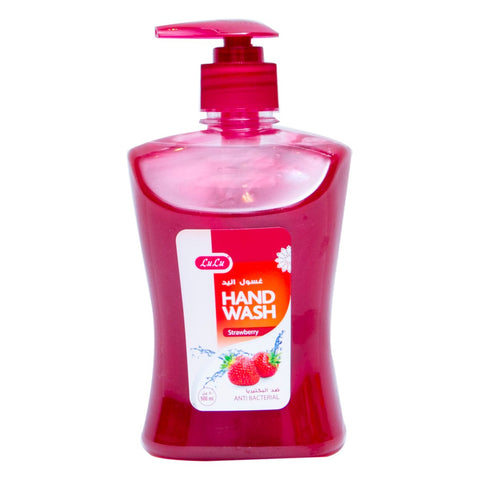 GETIT.QA- Qatar’s Best Online Shopping Website offers LULU ANTIBACTERIAL HANDWASH STRAWBERRY 500 ML at the lowest price in Qatar. Free Shipping & COD Available!