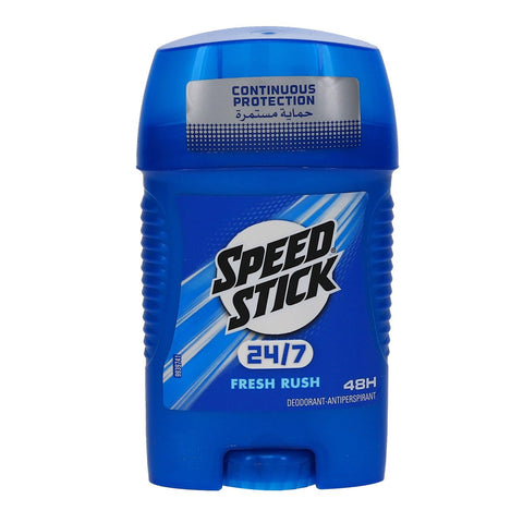 GETIT.QA- Qatar’s Best Online Shopping Website offers MENNEN SPEED STICK DEODORANT-ANTI-PERSPIRANT FRESH RUSH 50 G at the lowest price in Qatar. Free Shipping & COD Available!