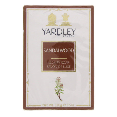 GETIT.QA- Qatar’s Best Online Shopping Website offers YARDLEY SANDALWOOD LUXURY SOAP-- 100 G at the lowest price in Qatar. Free Shipping & COD Available!