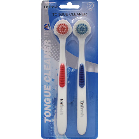 GETIT.QA- Qatar’s Best Online Shopping Website offers ENFRESH TONGUE CLEANER 2 PCS at the lowest price in Qatar. Free Shipping & COD Available!