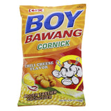 GETIT.QA- Qatar’s Best Online Shopping Website offers KSK BOY BAWANG CHILI CHEESE CORNICK 100 G at the lowest price in Qatar. Free Shipping & COD Available!