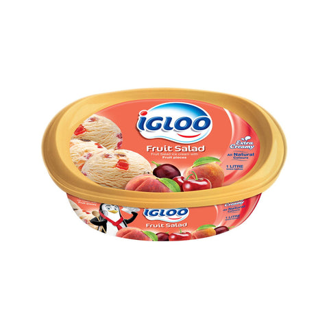 GETIT.QA- Qatar’s Best Online Shopping Website offers IGLOO FRUIT SALAD ICE CREAM 1 LITRE at the lowest price in Qatar. Free Shipping & COD Available!