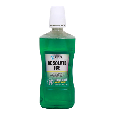 GETIT.QA- Qatar’s Best Online Shopping Website offers Absolute Ice Alcohol Free Freshmint Mouthwash 500 ml at the lowest price in Qatar. Free Shipping & COD Available!