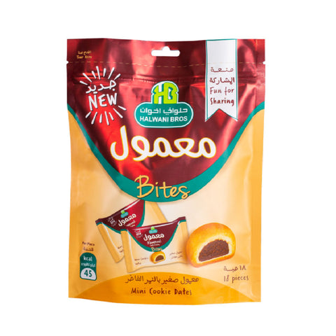 GETIT.QA- Qatar’s Best Online Shopping Website offers HALWANI MAAMOUL DATE FILLED COOKIES 18 X 10 G at the lowest price in Qatar. Free Shipping & COD Available!