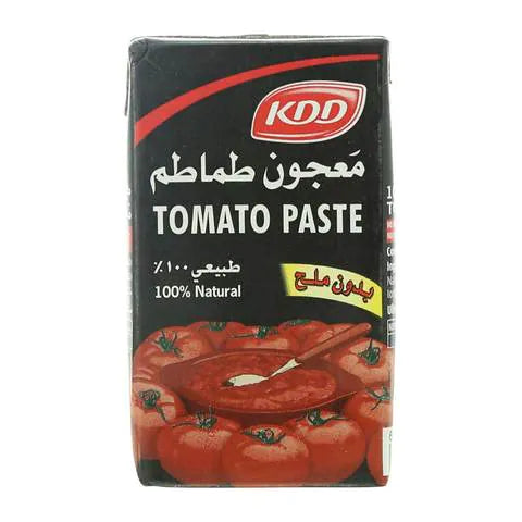 GETIT.QA- Qatar’s Best Online Shopping Website offers KDD TOMATO PASTE 135 G at the lowest price in Qatar. Free Shipping & COD Available!