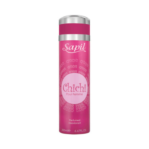 GETIT.QA- Qatar’s Best Online Shopping Website offers SAPIL CHICHI PERFUMED DEODORANT POUR FEMME 200ML at the lowest price in Qatar. Free Shipping & COD Available!