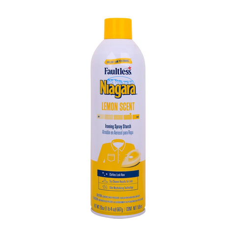 GETIT.QA- Qatar’s Best Online Shopping Website offers NIAGARA IRONING SPRAY STARCH LEMON 567 G
 at the lowest price in Qatar. Free Shipping & COD Available!