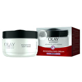 GETIT.QA- Qatar’s Best Online Shopping Website offers OLAY FACE MOISTURIZER REGENERIST REGENERATING HYDRATING NIGHT CREAM 50 G at the lowest price in Qatar. Free Shipping & COD Available!