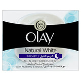 GETIT.QA- Qatar’s Best Online Shopping Website offers OLAY NATURAL WHITE ALL-IN-ONE FAIRNESS NIGHT CREAM 50 GÂ at the lowest price in Qatar. Free Shipping & COD Available!