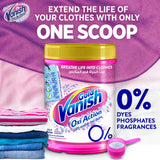 GETIT.QA- Qatar’s Best Online Shopping Website offers VANISH STAIN REMOVER OXI ACTION GOLD POWDER PINK 500 G at the lowest price in Qatar. Free Shipping & COD Available!