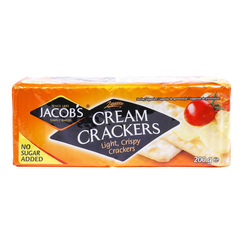 GETIT.QA- Qatar’s Best Online Shopping Website offers JACOBS CREAM CRACKERS 200GM at the lowest price in Qatar. Free Shipping & COD Available!