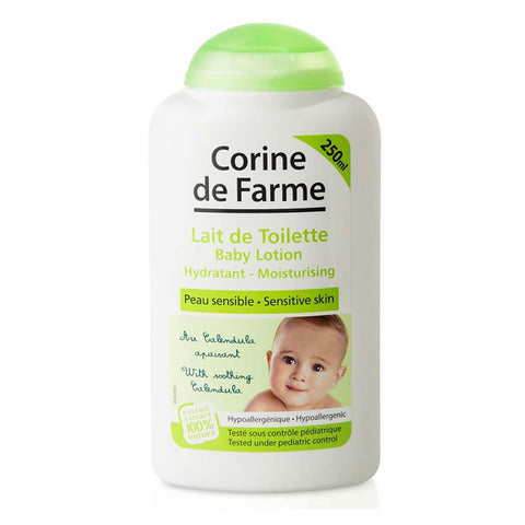 GETIT.QA- Qatar’s Best Online Shopping Website offers CORINE DE FARME BABY LOTION NATURAL ORIGIN 250 ML at the lowest price in Qatar. Free Shipping & COD Available!