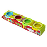 GETIT.QA- Qatar’s Best Online Shopping Website offers COCOMELON DOUGH BRIGHT COLORS 4CAN TP101580 ASSORTED COLOURS at the lowest price in Qatar. Free Shipping & COD Available!