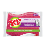 GETIT.QA- Qatar’s Best Online Shopping Website offers SCOTCH BRITE DELICATE DUTY SCRUB SPONGES SIZE 111MM X 66MM X 20MM 3 PCS
 at the lowest price in Qatar. Free Shipping & COD Available!