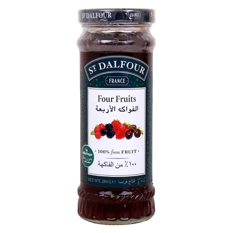 GETIT.QA- Qatar’s Best Online Shopping Website offers S/D JAM 4 FRUITS 284GM at the lowest price in Qatar. Free Shipping & COD Available!