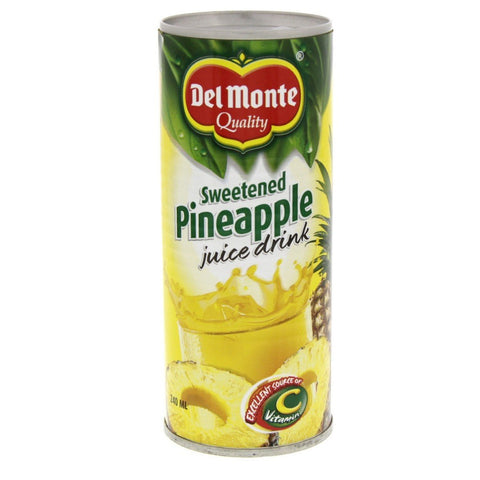 GETIT.QA- Qatar’s Best Online Shopping Website offers DEL MONTE SWEETENED PINEAPPLE JUICE DRINK 240 ML
 at the lowest price in Qatar. Free Shipping & COD Available!