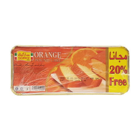 Sara Orange Pound Cake 300 g - GETIT.QA