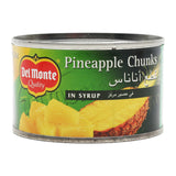 GETIT.QA- Qatar’s Best Online Shopping Website offers DEL MONTE PINEAPPLE CHUNKS IN SYRUP 234 G at the lowest price in Qatar. Free Shipping & COD Available!