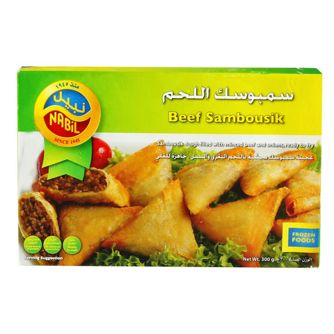 GETIT.QA- Qatar’s Best Online Shopping Website offers NABIL BEEF SAMBOUSIK 300 G at the lowest price in Qatar. Free Shipping & COD Available!