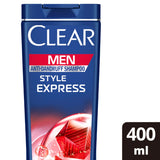 GETIT.QA- Qatar’s Best Online Shopping Website offers CLEAR MEN'S 2IN1 STYLE EXPRESS ANTI-DANDRUFF SHAMPOO 400 ML at the lowest price in Qatar. Free Shipping & COD Available!