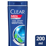 GETIT.QA- Qatar’s Best Online Shopping Website offers CLEAR MEN'S ANTI-DANDRUFF SHAMPOO COOL SPORT MENTHOL-- 200 ML at the lowest price in Qatar. Free Shipping & COD Available!