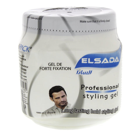 GETIT.QA- Qatar’s Best Online Shopping Website offers ELSADA PROFESSIONAL STYLING HAIR GEL SILVER 1LITRE at the lowest price in Qatar. Free Shipping & COD Available!