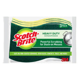 GETIT.QA- Qatar’s Best Online Shopping Website offers SCOTCH BRITE HEAVY DUTY SCRUB SPONGES SIZE 114MM X 68MM X 15MM 3 PCS
 at the lowest price in Qatar. Free Shipping & COD Available!