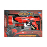 GETIT.QA- Qatar’s Best Online Shopping Website offers SKID FUSION SOFT BULLET GUN SET  FJ836 COLOR ASSORTED at the lowest price in Qatar. Free Shipping & COD Available!