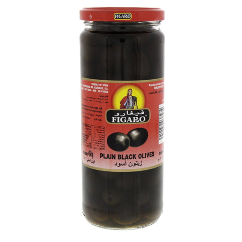 GETIT.QA- Qatar’s Best Online Shopping Website offers FIGARO PLAIN BLACK OLIVES 270 G at the lowest price in Qatar. Free Shipping & COD Available!