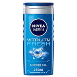 GETIT.QA- Qatar’s Best Online Shopping Website offers NIVEA MEN VITALITY FRESH SHOWER GEL 250 ML at the lowest price in Qatar. Free Shipping & COD Available!