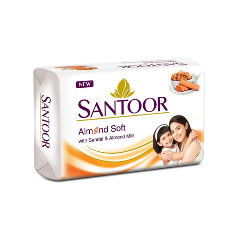 GETIT.QA- Qatar’s Best Online Shopping Website offers SANTOOR SOAP WHITE SANDAL & ALMOND MILK 175 G at the lowest price in Qatar. Free Shipping & COD Available!