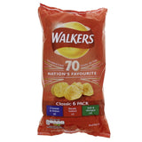 GETIT.QA- Qatar’s Best Online Shopping Website offers WALKERS CLASSIC CHIPS 6 X 25 G at the lowest price in Qatar. Free Shipping & COD Available!