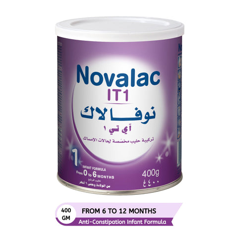 GETIT.QA- Qatar’s Best Online Shopping Website offers NOVALAC IT1 BABY MILK 400G at the lowest price in Qatar. Free Shipping & COD Available!