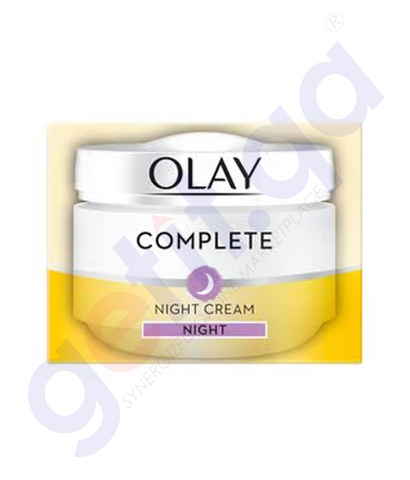 BUY OLAY COMPLETE NIGHT CREAM 50ML IN QATAR | HOME DELIVERY WITH COD ON ALL ORDERS ALL OVER QATAR FROM GETIT.QA