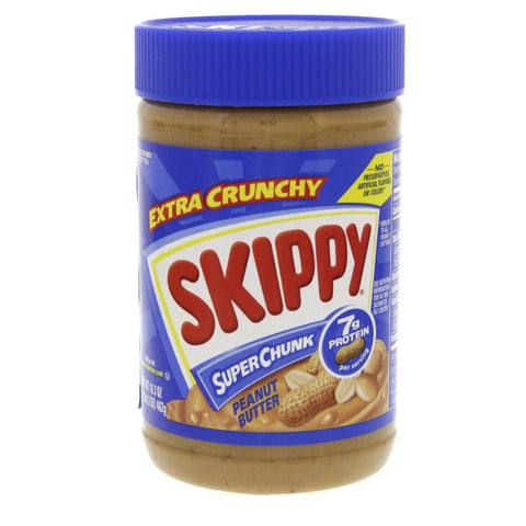 GETIT.QA- Qatar’s Best Online Shopping Website offers SKIPPY EXTRA CRUNCHY PEANUT BUTTER 462 G at the lowest price in Qatar. Free Shipping & COD Available!