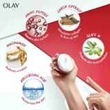 GETIT.QA- Qatar’s Best Online Shopping Website offers OLAY REGENERIST MICRO-SCULPING CREAM WITH HYALURONIC ACID FOR INTENSELY HYDRATED & FIRMER SKIN 50 G at the lowest price in Qatar. Free Shipping & COD Available!