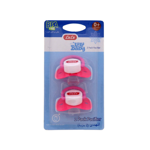 GETIT.QA- Qatar’s Best Online Shopping Website offers LULU BABY PACIFIER 2 PCS at the lowest price in Qatar. Free Shipping & COD Available!