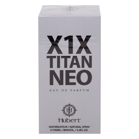 GETIT.QA- Qatar’s Best Online Shopping Website offers Hubert X1X Titan Neo Eau de Parfum 100 ml at the lowest price in Qatar. Free Shipping & COD Available!