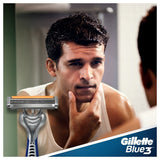 GETIT.QA- Qatar’s Best Online Shopping Website offers GILLETTE BLUE3 MENÂ€™S DISPOSABLE RAZORS 6 PCS at the lowest price in Qatar. Free Shipping & COD Available!